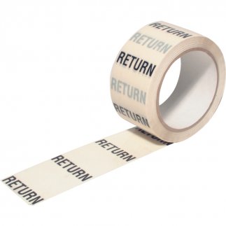 50MMX33M RETURN CSŐHÁLÓZAT JELÖLŐ SZALAG