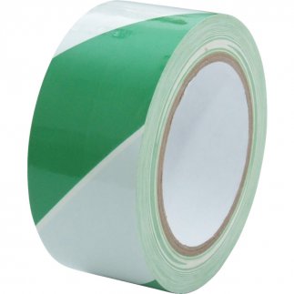 50MM ZÖLD/FEHÉR FIGYELMEZTETŐ SZALAG