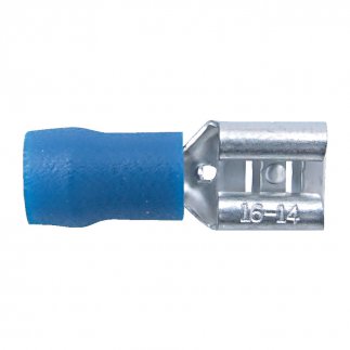6.30MM KÁBELSARU LAPOS 'ANYA' CSATLAKOZÓVAL KÉK (100 DB/CS)