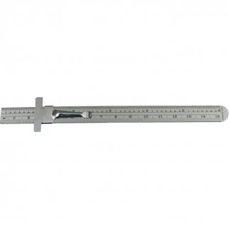 150MM/6" ACÉLVONALZÓ ZSEBAKASZTÓVAL