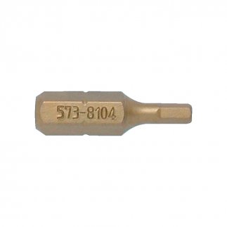 3.0MMX25MM HATSZÖG TITÁN CSAVARHÚZÓ BIT 1/4" HATSZÖG ILLESZTÉSSEL