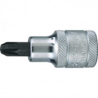 NO2 X 55MM POZIDRIV FELTŰZHETŐ CSAVARBEHAJTÓ 1/2"MEGHAJTÓVAL