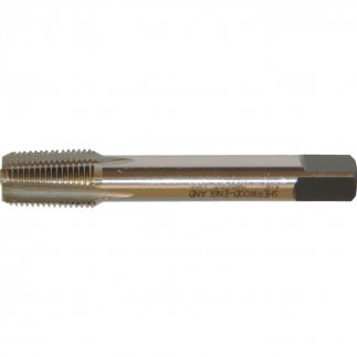 1/8"X28 BSPT EGYENES HORNYÚ HSS KÉZI KÉSZREVÁGÓ MENETFÚRÓ