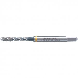 1/2"X14 BSP SÁRGA GYŰRŰS HSS-EV CSAVART HORNYÚ GÉPI MENETFÚRÓ 
