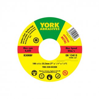 180X6X22.23 R30RBF DPC TISZTÍTÓKORONG, T27