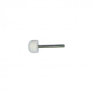 12.70MMX12.70MM GÖMBVÉGŰ POLÍROZÓFILC 3MM SZÁRRAL