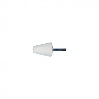 12MMX20MM KÚPOS LAPOS VÉGŰ POLÍROZÓFILC 3MM SZÁRRAL
